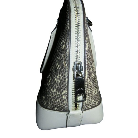 Coach Lizard Embossed Leather Mini Sierra Crossbody Dome Satchel - Picture 3 of 14